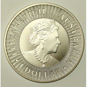 Australia, Elizabeth II, 1 Dollar 2020 - Kangaroo, 1 oz. Ag 999 (194)