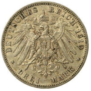 Germany, Hamburg, 3 marks, 1910 (265)