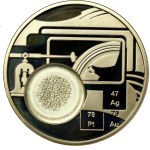 Third Republic of Poland, 10th Anniversary Precious Metals Medal (298)