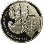 Third Republic of Poland, Medal Commemorating the 75th Anniversary of the Battle of Monte Cassino, 1 oz. Ag 999 (299)