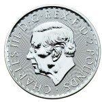 United Kingdom, Charles III, 2 pounds 2023 - Britannia, 1 oz. Ag 999 (305)