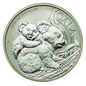 Australia, Elizabeth II, 1 Dollar 2023 - Koala, 1 oz. Ag 999 (307)