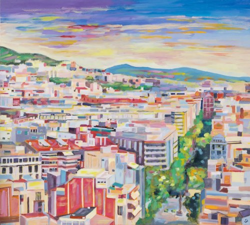 Gabriela Paluch, Barcelona z lotu ptaka, 2026
