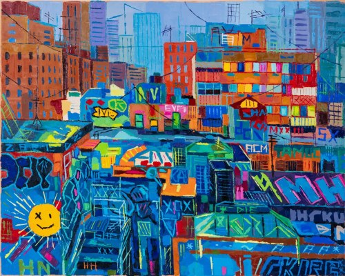 Izabela Szarek, Grafitti City, 2026