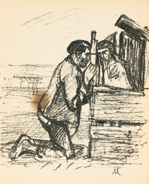 Wlastimil HOFMAN (1881-1970), Spowiedź, 1905