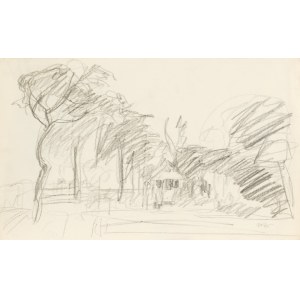 Wojciech WEISS (1875-1950), Motivo dal giardino