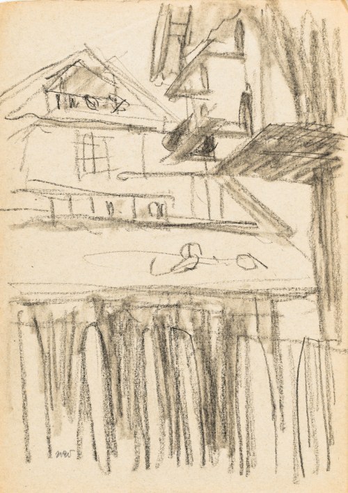 Wojciech WEISS (1875-1950), Dom w Kalwarii, ok. 1905