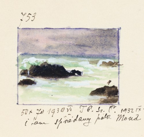 Soter August JAXA-MAŁACHOWSKI (1867-1952), Skały, 1930