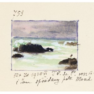 Soter August JAXA-MAŁACHOWSKI (1867-1952), Skały, 1930