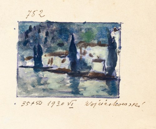 Soter August JAXA-MAŁACHOWSKI (1867-1952), Skały, 1930
