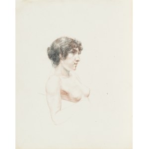 Jan KAUZIK (1860–1930), Semi-Nude