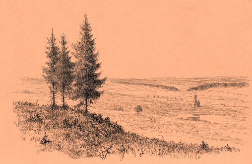 Frantisek Xaver HARLAS (1865-1947), Pejzaż podgórski, ok. 1913