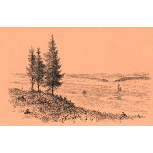Frantisek Xaver HARLAS (1865–1947), Foothill Landscape, ca. 1913