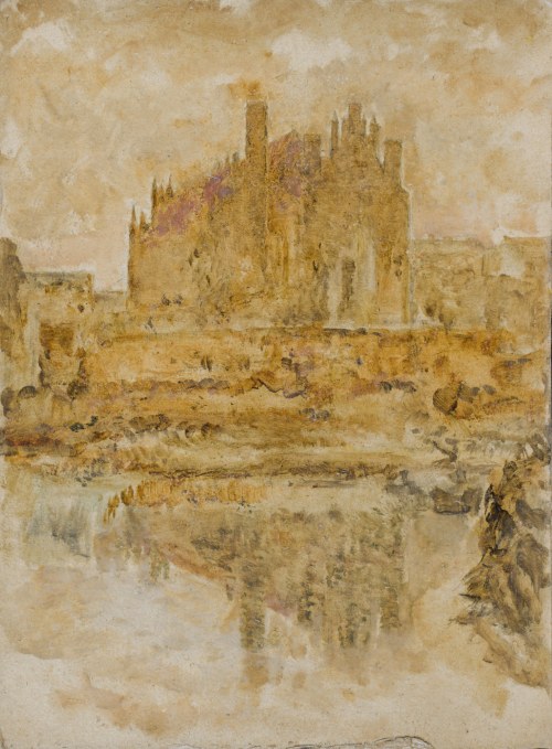 Józef PIENIĄŻEK (1888-1953), Widok na Gdańsk