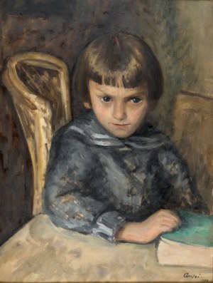 Irena WEISS - ANERI (1888-1981), Portret chłopca, 1920