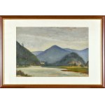 Irena WEISS - ANERI (1888–1981), Landscape from the Muszyna Area, 1922
