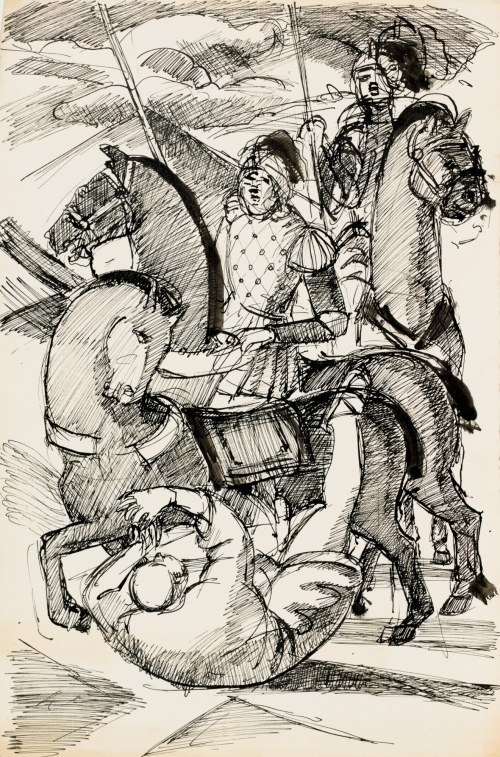 Zdzisław (CYAN) CYANKIEWICZ (1912-1981), Potyczka