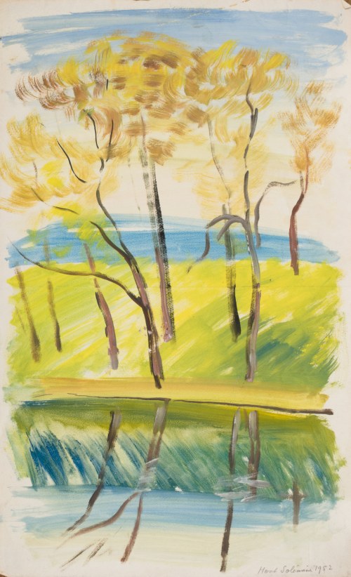 Zdzisław (CYAN) CYANKIEWICZ (1912-1981), Pejzaż, 1952