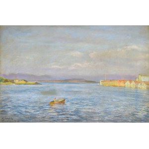 Władysław SERAFIN (1905-1988), Motyw ze Stavanger, 1956