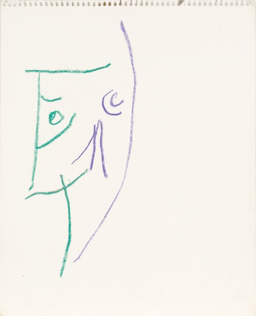 Jerzy PANEK (1918-2001), Autoportret 2/16, [1993]