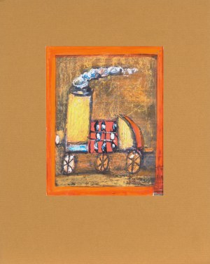 Eugeniusz TUKAN-WOLSKI (1928-2014), Parowóz