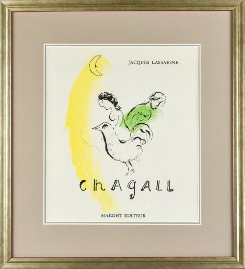 Marc CHAGALL (1887-1985), The Rooster at the Crossing