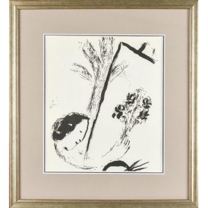 Marc CHAGALL (1887–1985), „Bouquet mit Hand“, 1957