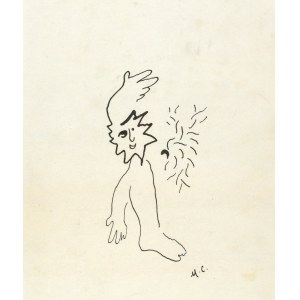 Marc CHAGALL (1887 - 1985), Clown and sun, 1969