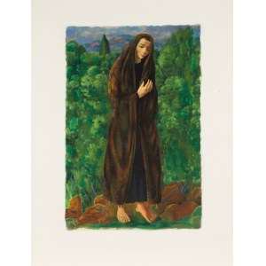 Moïse KISLING (1891-1953), La mendiante