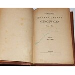 NIEMCEWICZ JULIAN URSYN - PAMIĘTNIKI 1811-1820, 1-2 komplet.