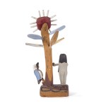Adam Zegadło (1910 Krzyżka – 1989), Der Baum des Lebens, 1970