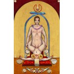 Erwin Sówka (1936, Giszowiec – 2021), “Eros and Psyche,” quadriptych, 2004