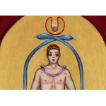 Erwin Sówka (1936, Giszowiec – 2021), “Eros and Psyche,” quadriptych, 2004