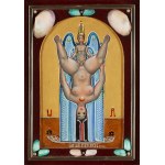 Erwin Sówka (1936, Giszowiec – 2021), “Eros and Psyche,” quadriptych, 2004
