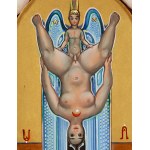 Erwin Sówka (1936, Giszowiec – 2021), “Eros and Psyche,” quadriptych, 2004