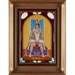 Erwin Sówka (1936, Giszowiec – 2021), “Eros and Psyche,” quadriptych, 2004