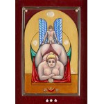 Erwin Sówka (1936, Giszowiec – 2021), “Eros and Psyche,” quadriptych, 2004