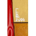Erwin Sówka (1936, Giszowiec – 2021), “Eros and Psyche,” quadriptych, 2004