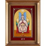 Erwin Sówka (1936, Giszowiec – 2021), “Eros and Psyche,” quadriptych, 2004