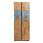 Henryk Zegadło (1939, Krzyżka village – 2011, Bad Bertrich), Saint Martin, triptych, 1980