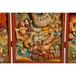 Eugeniusz Zegadło (b. 1943), Noah’s Ark, triptych, 2020