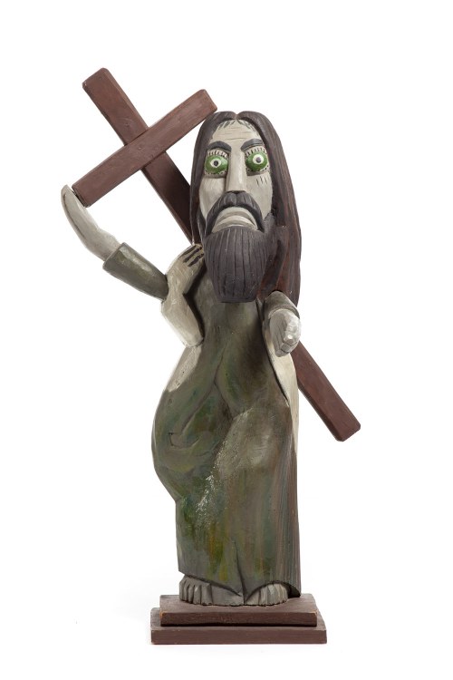 Adam Zegadło (1910 Krzyżka - 1989 ), Chrystus z krzyżem