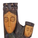 Henryk Zegadło (1939, villaggio di Krzyżka - 2011, Bad Bertrich), Madonna con Bambino