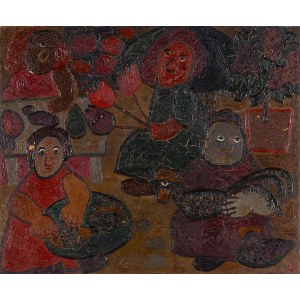 Leokadia Płonka (1913 - 1992), “Le venditrici”
