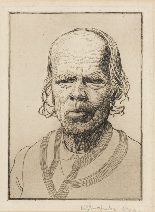 Władysław Skoczylas (1883-1934), Gazda, 1910