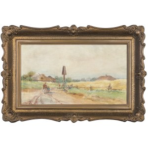 Adam Setkowicz (1876-1945), Davanti alla cappella