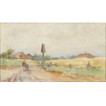 Adam Setkowicz (1876-1945), Davanti alla cappella
