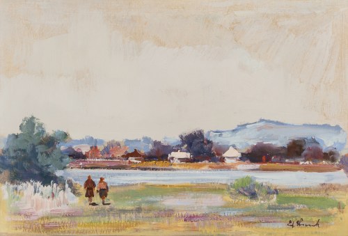 Edward Wieczorek (1901 - 1988), W Beskidzie śląskim