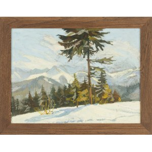 Franciszek Wójcik (1903-1984), Widok z Antałówki, 1942