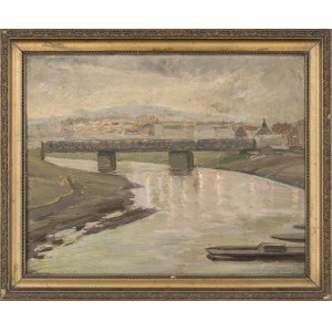Aleksander Boba (1899–1944), Dębnicki-Brücke in Krakau, 1930er Jahre